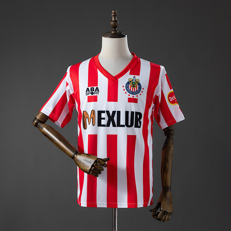 Camiseta Retro Chivas de Guadalajara 92-93 Local S-XXL